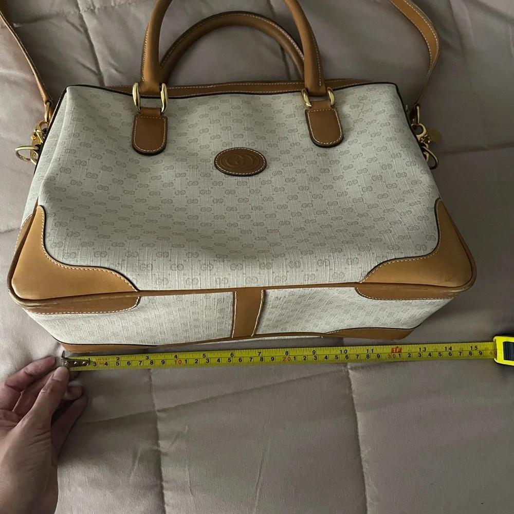 Vintage GUCCI Monogram Doctor Bag - Picture 8 of 10